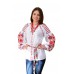 Embroidered blouse "Zgarda Red"